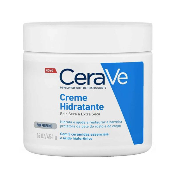 Creme Hidratante CeraVe - Pele Hidratada e Restaurada + Frete Grátis